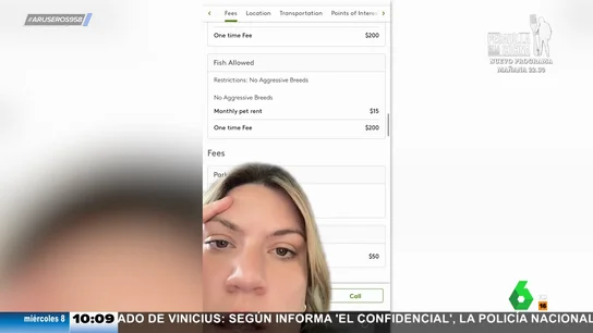 Su casero le cobra un suplemento por tener un pez como mascota Su casero le cobra un suplemento por tener un pez como mascota