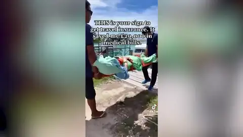 Una mochilera cuenta sus "vacaciones infernales" en Tailandia: Se chocó con la moto y le tuvieron que poner 56 puntos en la cara Una mochilera cuenta sus "vacaciones infernales" en Tailandia: Se chocó con la moto y le tuvieron que poner 56 puntos en la cara