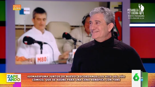 Fesser ironiza sobre la fama que le dio Gomaespuma que le hizo 'huir' a EE.UU Fesser ironiza sobre la fama que le dio Gomaespuma que le hizo 'huir' a EE.UU