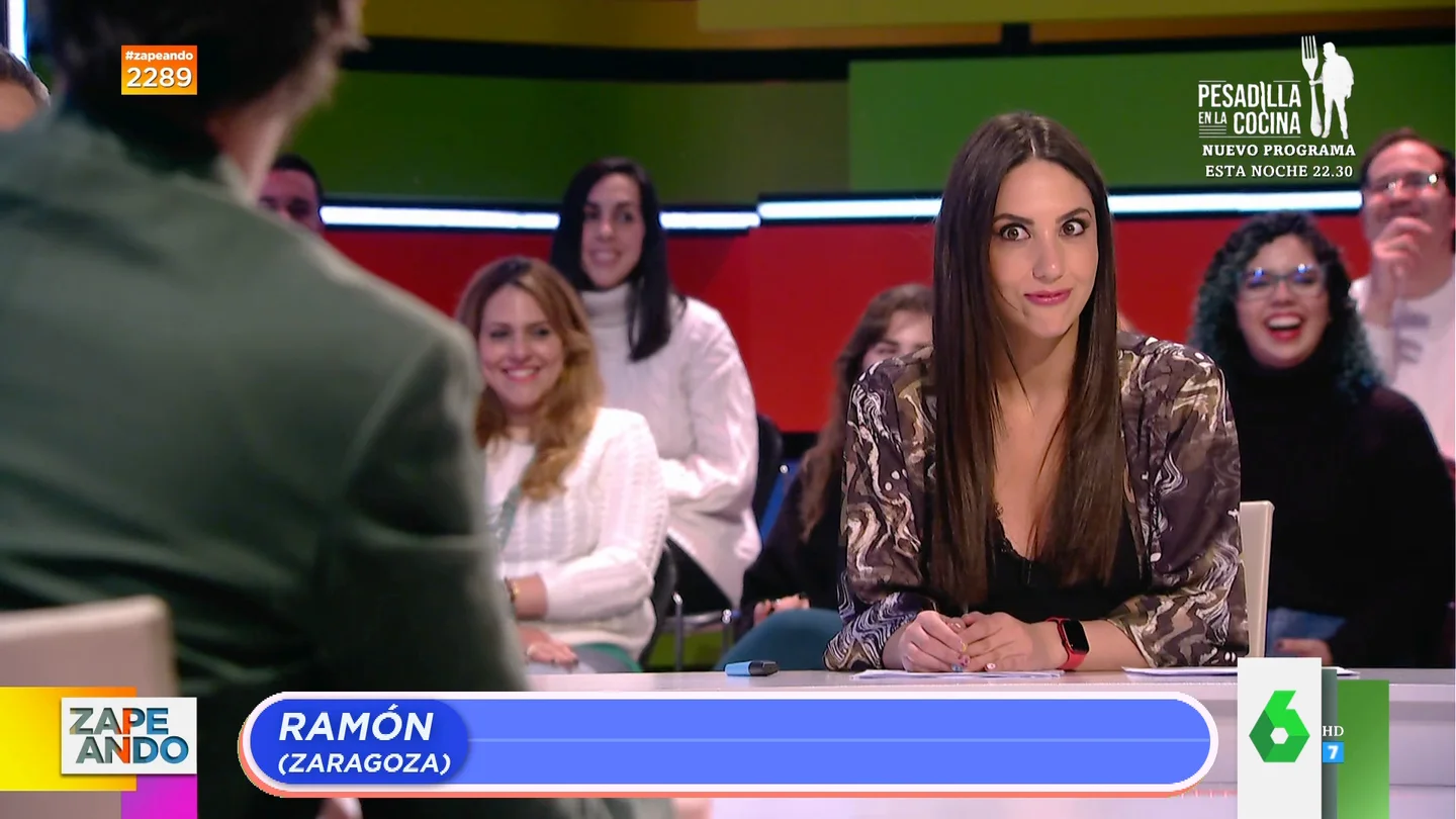 Las teorías de los espectadores que intentan adivinar qué zapeadores están liados: "Dani Mateo y Maya Pixelskaya" Las teorías de los espectadores que intentan adivinar qué zapeadores están liados: "Dani Mateo y Maya Pixelskaya"