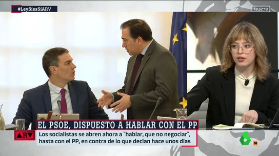 Elisabeth Duval, sobre la reforma de la ley del 'solo sí es sí': "No hay que tratar a la gente como idiota" Elisabeth Duval, sobre la reforma de la ley del 'solo sí es sí': "No hay que tratar a la gente como idiota"