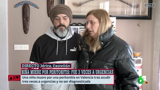 "Es incomprensible": los padres de la niña fallecida exigen explicaciones "Es incomprensible": los padres de la niña fallecida exigen explicaciones