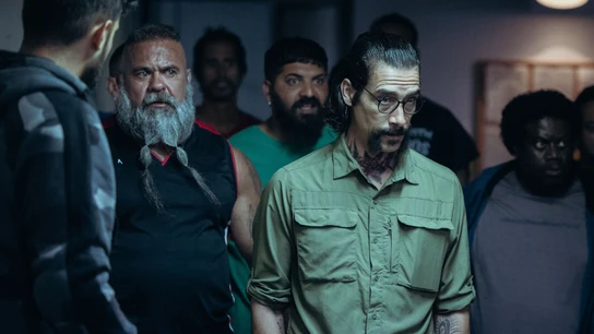Óscar Jaenada interpreta al narco mexicano Muro que hará tratos con Nando. Óscar Jaenada interpreta al narco mexicano Muro que hará tratos con Nando.