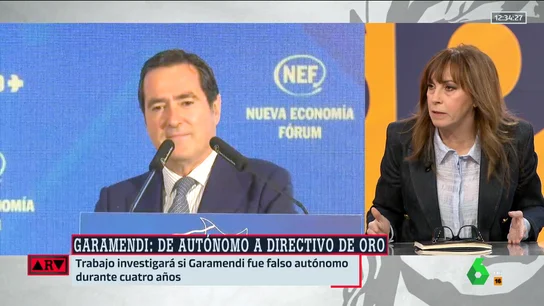 Angélica Rubio, indignada: "Tenemos al emérito en paraísos fiscales y a la patronal con su presidente de falso autónomo" Angélica Rubio, indignada: "Tenemos al emérito en paraísos fiscales y a la patronal con su presidente de falso autónomo"