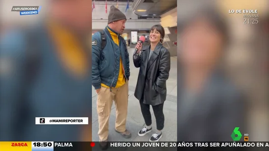 Una reportera se lleva el dardo de su vida: "Tú me has preguntado" Una reportera se lleva el dardo de su vida: "Tú me has preguntado"