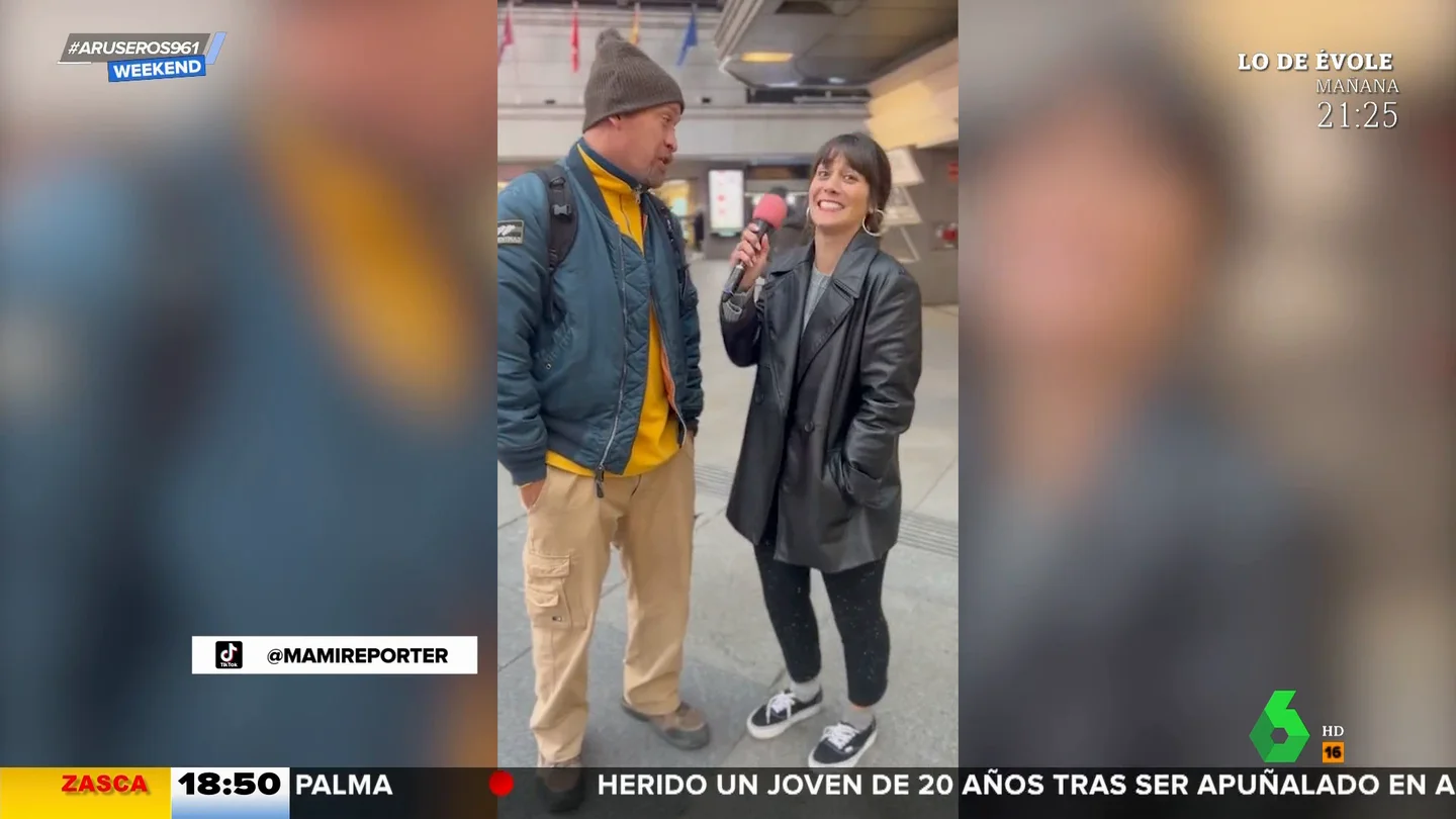 Una reportera se lleva el dardo de su vida: "Tú me has preguntado" Una reportera se lleva el dardo de su vida: "Tú me has preguntado"