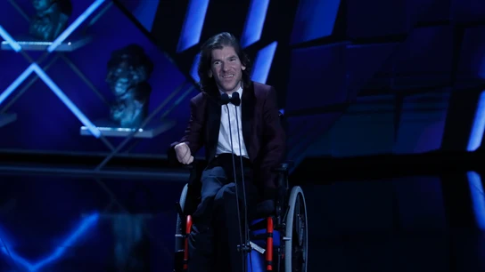 El actor Telmo Irureta antes de recibir el premio a "mejor actor revelación" por su trabajo en "La consagración de la primavera" El actor Telmo Irureta antes de recibir el premio a "mejor actor revelación" por su trabajo en "La consagración de la primavera"