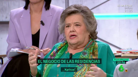 XPLICA - LA REFLEXIÓN DE CRISTINA ALMEIDA SOBRE LOS MAYORES, LA SOLEDAD Y LAS RESIDENCIAS XPLICA - LA REFLEXIÓN DE CRISTINA ALMEIDA SOBRE LOS MAYORES, LA SOLEDAD Y LAS RESIDENCIAS