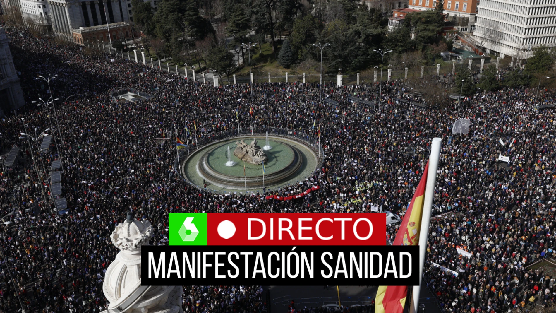 En directo: manifestación en defensa de la Sanidad pública en Madrid