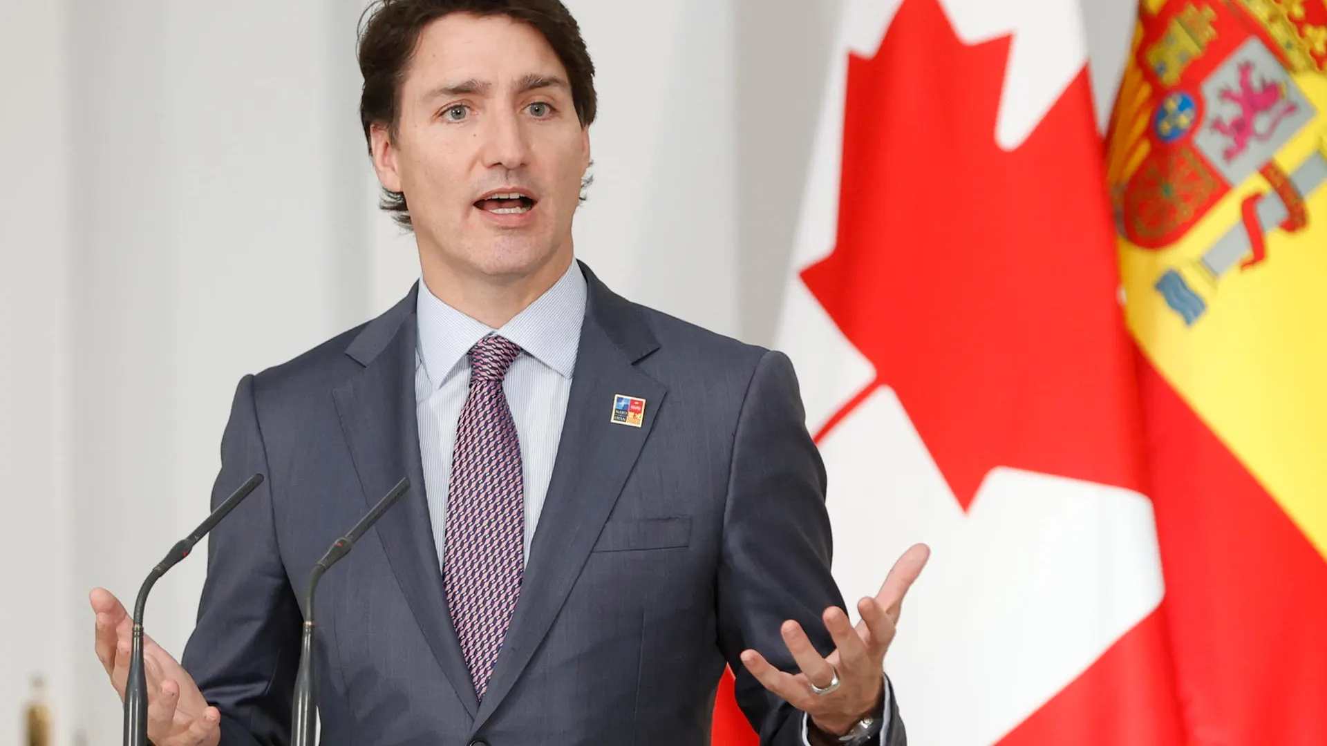 El primer ministro canadiense, Justin Trudeau, en una fotografía de archivo. 