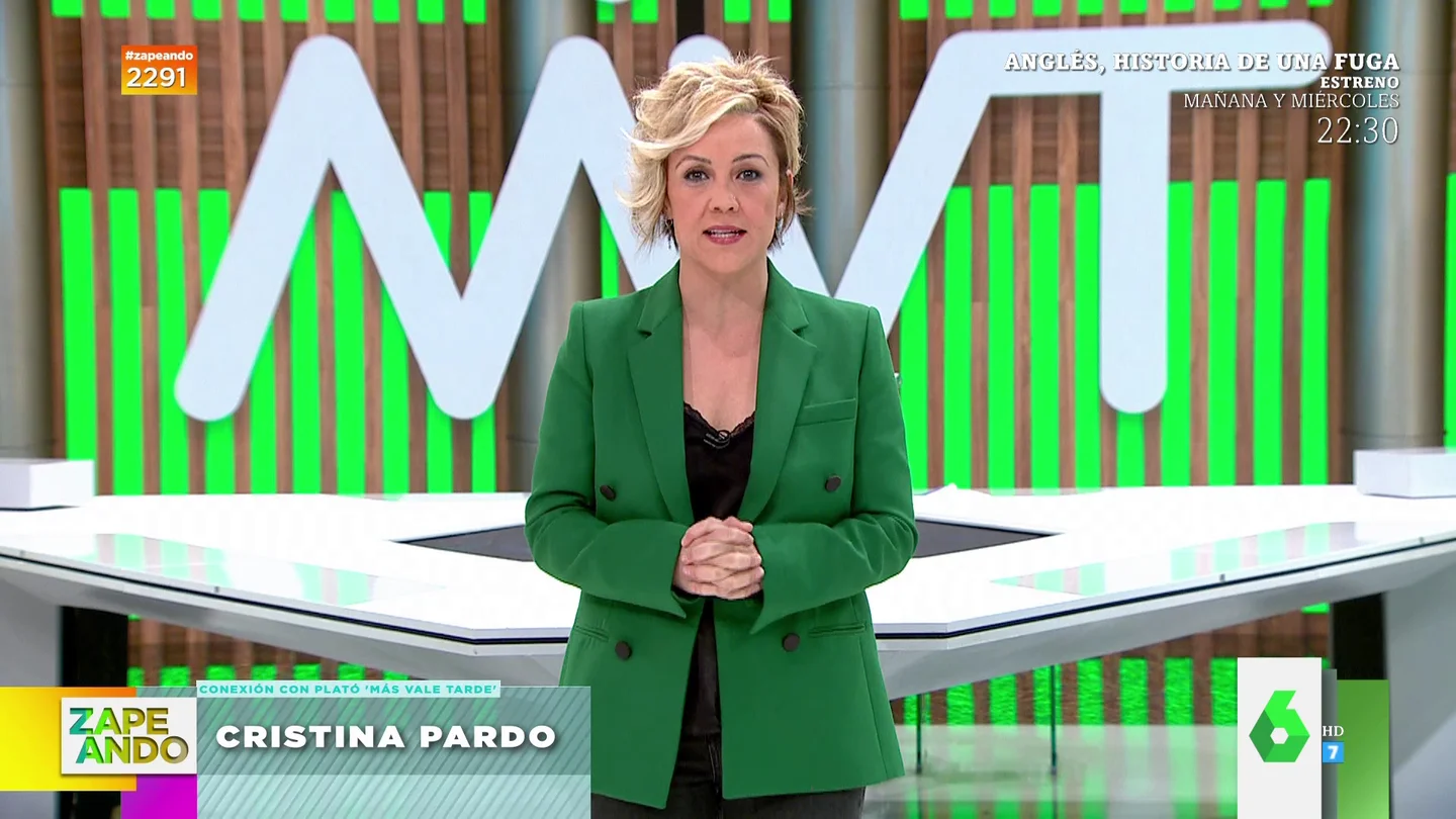 El enfado de Cristina Pardo por las críticas en redes a Berta Vázquez por su peso: "En la calle no le dices a la gente lo que piensas de su físico" El enfado de Cristina Pardo por las críticas en redes a Berta Vázquez por su peso: "En la calle no le dices a la gente lo que piensas de su físico"