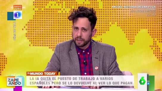 La noticia del Mundo Today sobre la inteligencia artificial que divierte en Zapeando