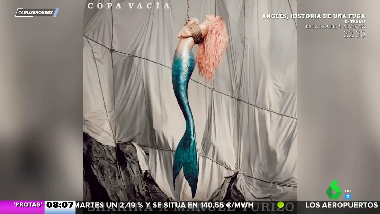 Se filtra la portada del nuevo sencillo de Shakira por un fallo de 'Shazam' Se filtra la portada del nuevo sencillo de Shakira por un fallo de 'Shazam'