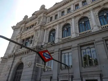 Fachada del Banco de España en una imagen de archivo. 