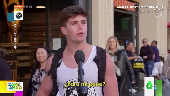 ¿Los hombres ponen mote a su pene? Esta es la cómica encuesta que hace Jimmy Kimmel ¿Los hombres ponen mote a su pene? Esta es la cómica encuesta que hace Jimmy Kimmel