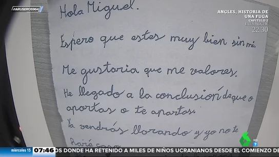 La carta de desamor de una niña de 7 años que parece la letra de una canción de Shakira La carta de desamor de una niña de 7 años que parece la letra de una canción de Shakira