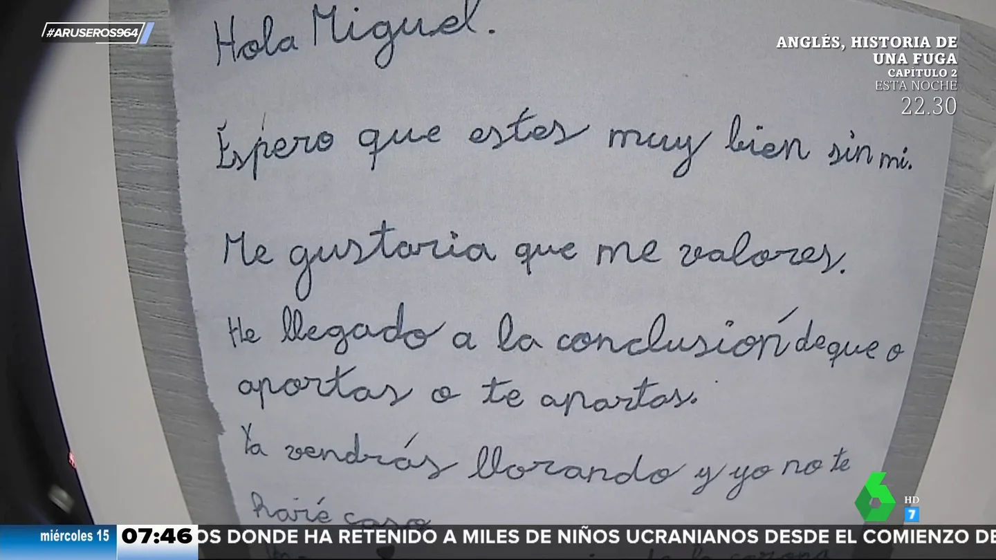 La carta de desamor de una niña de 7 años que parece la letra de una canción de Shakira La carta de desamor de una niña de 7 años que parece la letra de una canción de Shakira