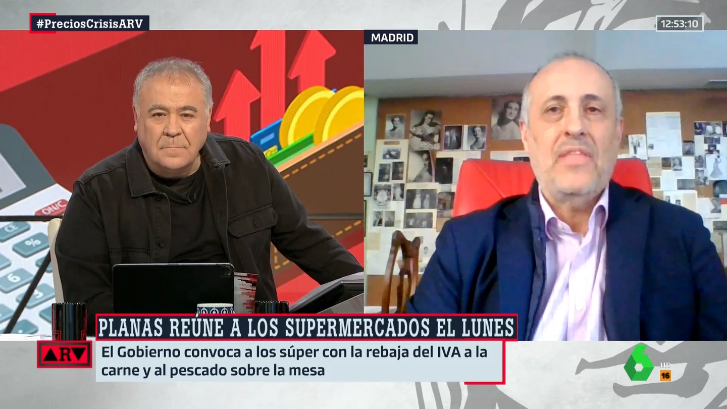 ¿Funciona la bajada del IVA en el precio de los alimentos? El economista Alejandro Inuurrieta responde ¿Funciona la bajada del IVA en el precio de los alimentos? El economista Alejandro Inuurrieta responde