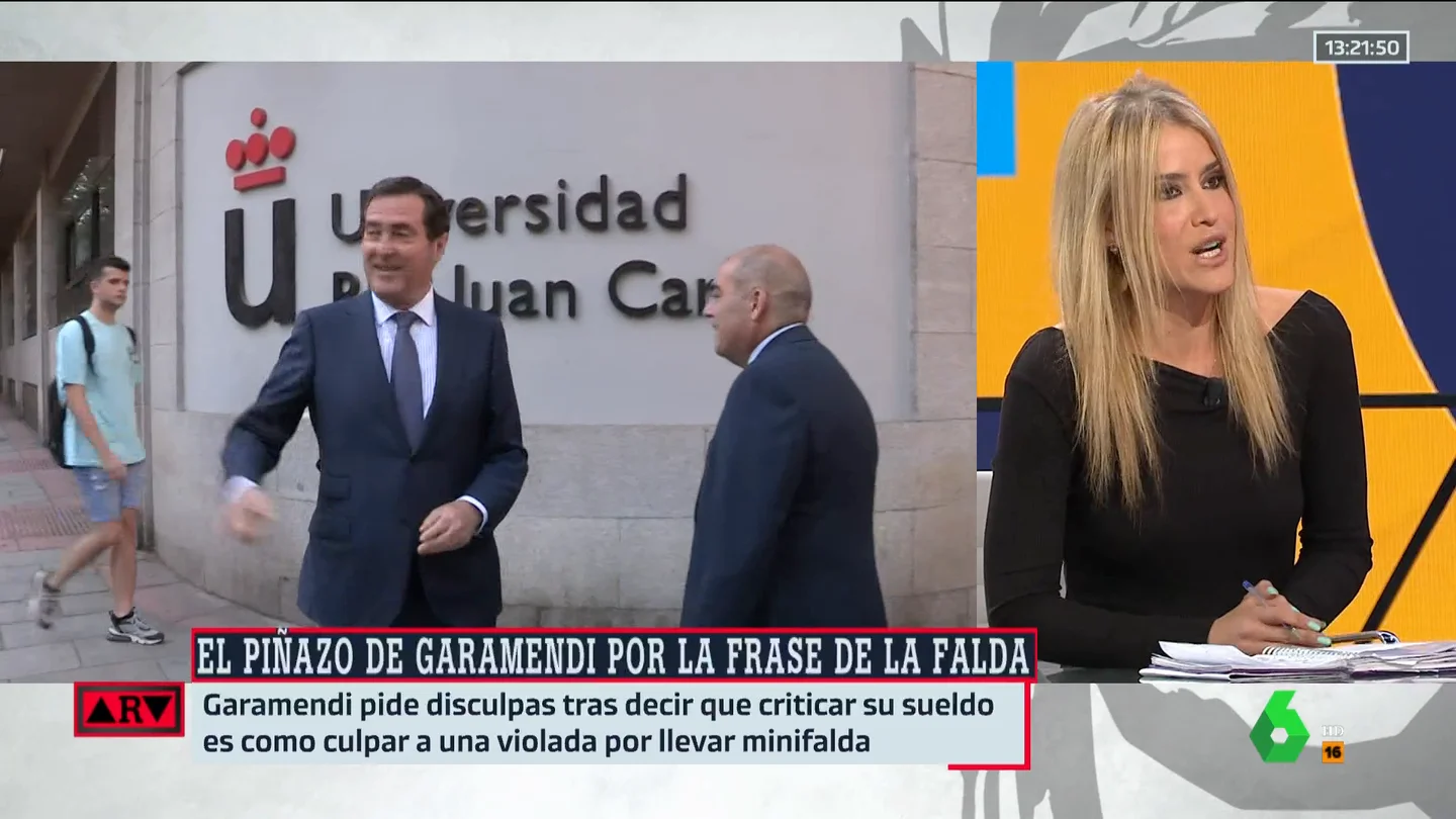 Afra Blanco responde de forma tajante a Garamendi y la COEO: "Se han afanado en parecer uno de nosotros" Afra Blanco responde de forma tajante a Garamendi y la COEO: "Se han afanado en parecer uno de nosotros"