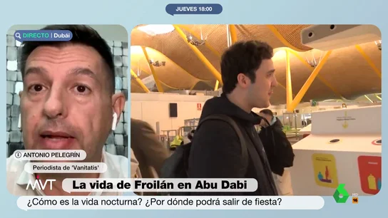 Dos discotecas de Abu Dabi llaman a Antonio Pelegrín para atraer a Froilán a sus salas: "Están encantados de recibirle" Dos discotecas de Abu Dabi llaman a Antonio Pelegrín para atraer a Froilán a sus salas: "Están encantados de recibirle"