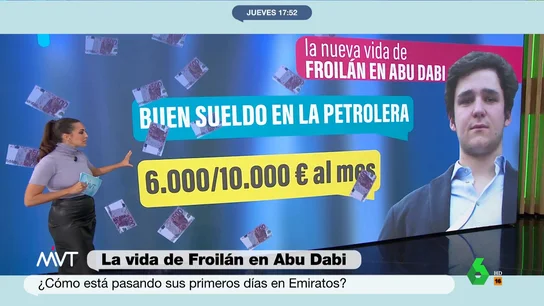 Un sueldo de más de 6.000 euros, casa gratis y privacidad extrema: así será la vida de Froilán en Abu Dabi Un sueldo de más de 6.000 euros, casa gratis y privacidad extrema: así será la vida de Froilán en Abu Dabi