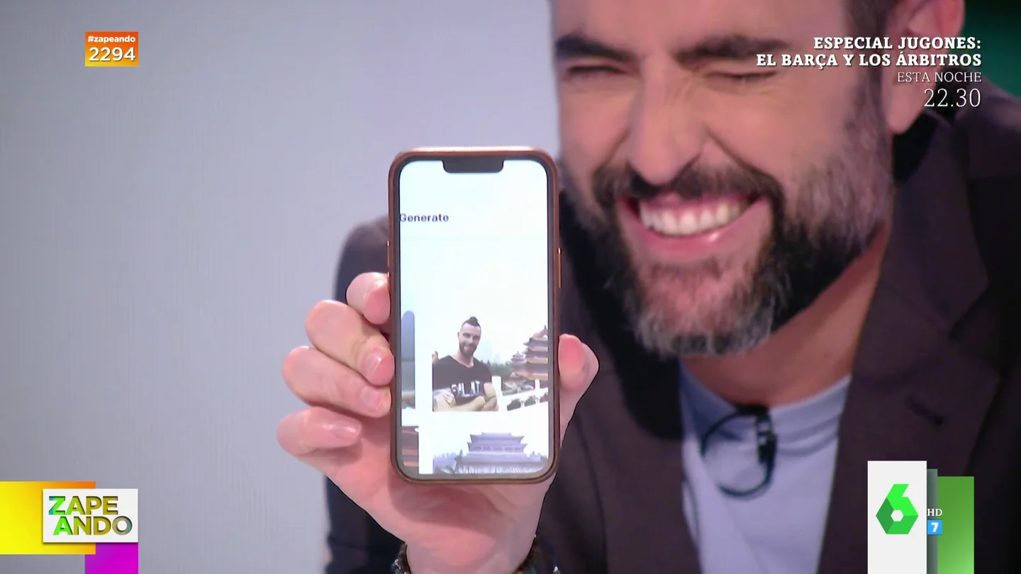 Dani Mateo pide a la inteligencia artificial que haga una imagen de él en China Dani Mateo pide a la inteligencia artificial que haga una imagen de él en China