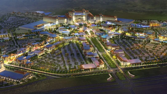 Imagen del proyecto de 'Live! Resorts Madrid Spain' que finalmente no se llevará a cabo. Imagen del proyecto de 'Live! Resorts Madrid Spain' que finalmente no se llevará a cabo.