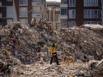A man buried in the rubble is rescued alive after 11 days of the earthquake in Turkey