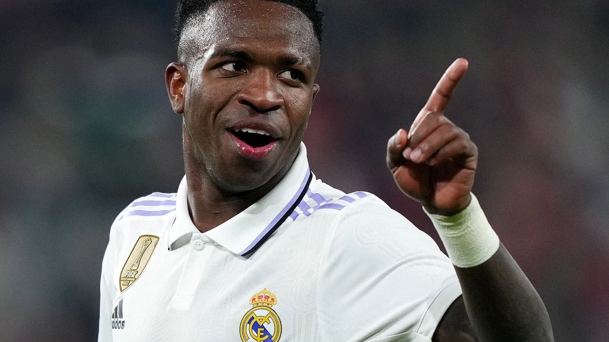 Vinicius, con el Real Madrid