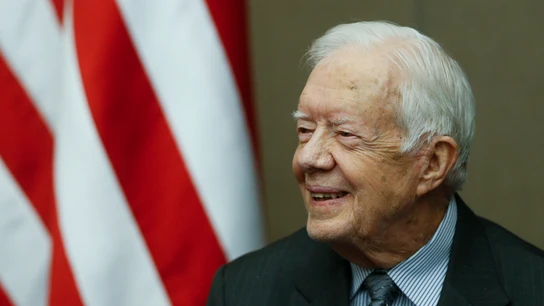 Imagen de archivo del expresidente estadounidense Jimmy Carter Imagen de archivo del expresidente estadounidense Jimmy Carter