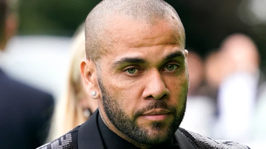 Dani Alves, durante una gala celebrada en 2021 Dani Alves, durante una gala celebrada en 2021