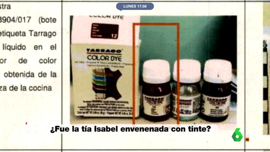 Arancha Palomino y Luis Lorenzo podrían haber envenenado a la tía Isabel con tinte de zapatos Arancha Palomino y Luis Lorenzo podrían haber envenenado a la tía Isabel con tinte de zapatos