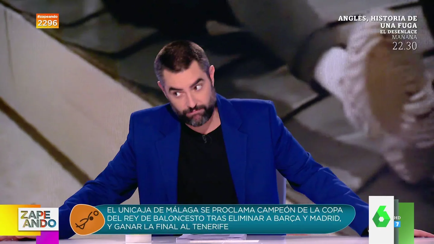 La advertencia de Dani Mateo a Isabel Forner en Zapeando La advertencia de Dani Mateo a Isabel Forner en Zapeando