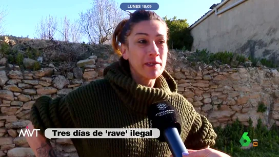 Habla una vecina de la rave ilegal del Sarral: "La gente no iba muy drogada, solo lo justo" Habla una vecina de la rave ilegal del Sarral: "La gente no iba muy drogada, solo lo justo"