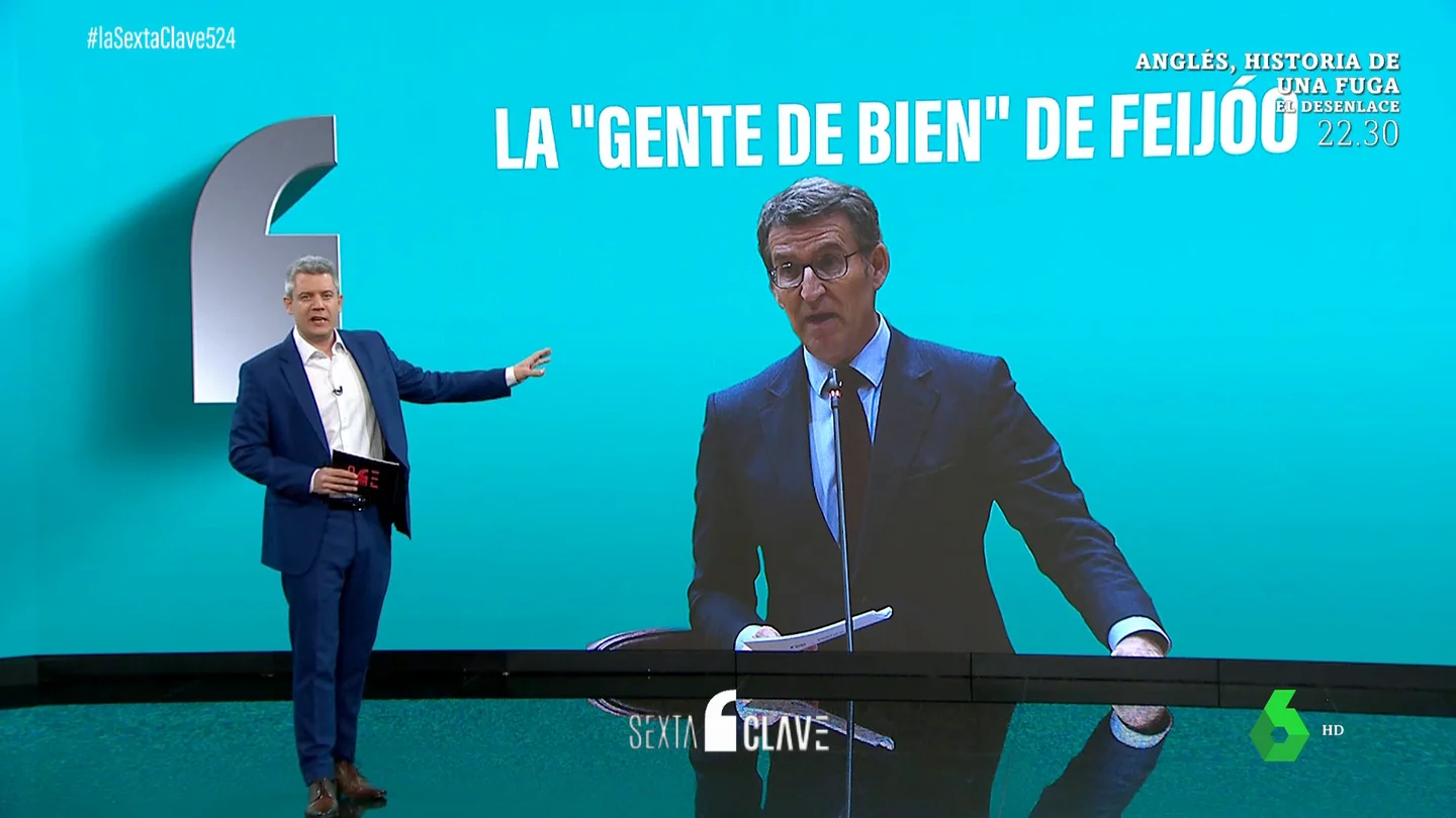 ¿Quién es la "gente de bien" de Feijóo? Así se ha referido el líder del PP a las personas a las que le molesta la ley trans ¿Quién es la "gente de bien" de Feijóo? Así se ha referido el líder del PP a las personas a las que le molesta la ley trans