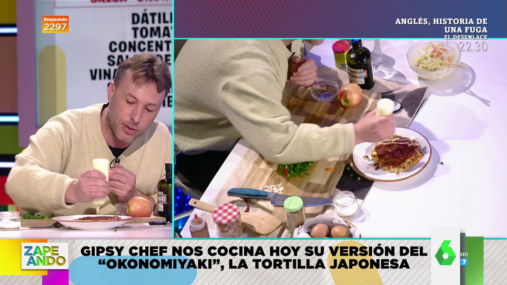 ¿Qué es el okonomiyaki, la receta japonesa con verduras y jamón serrano de Gipsy Chef que es rica y saludable?