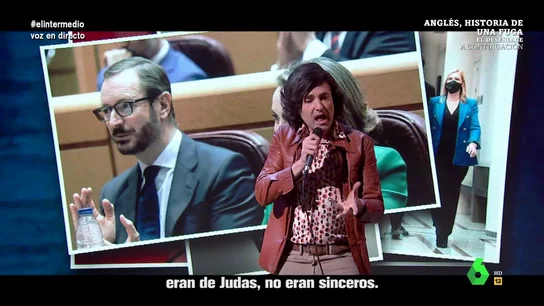 'Pablo Casado' canta su "traición" en el PP a lo Camilo Sesto: "Ya no puedo más, voy a destapar a toda esta escoria" 'Pablo Casado' canta su "traición" en el PP a lo Camilo Sesto: "Ya no puedo más, voy a destapar a toda esta escoria"