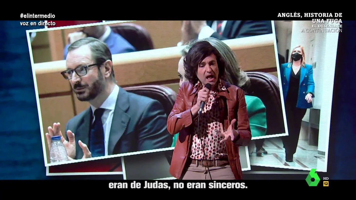 'Pablo Casado' canta su "traición" en el PP a lo Camilo Sesto: "Ya no puedo más, voy a destapar a toda esta escoria" 'Pablo Casado' canta su "traición" en el PP a lo Camilo Sesto: "Ya no puedo más, voy a destapar a toda esta escoria"