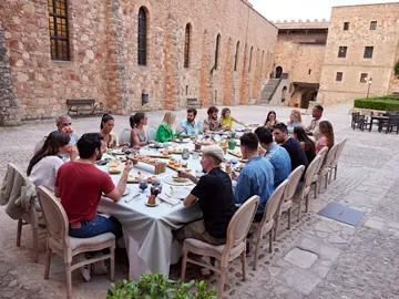 El parador de Sigüenza en el reality 'Traitors' El parador de Sigüenza en el reality 'Traitors'
