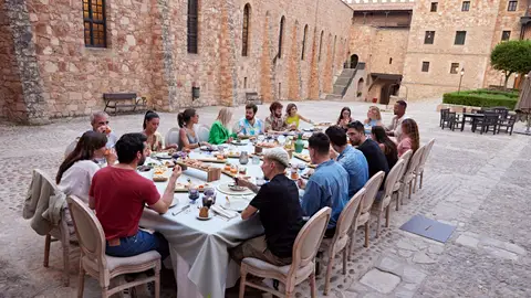 El parador de Sigüenza en el reality 'Traitors' El parador de Sigüenza en el reality 'Traitors'