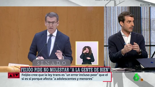 El análisis de Pablo Simón del "error" de Feijóo al hablar de "gente de bien": "No le hace bien a la estrategia del PP" El análisis de Pablo Simón del "error" de Feijóo al hablar de "gente de bien": "No le hace bien a la estrategia del PP"