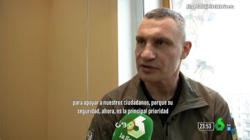 OBJETIVO Vitali Klitschko, con Ana Pastor: "Putin está enfermo"