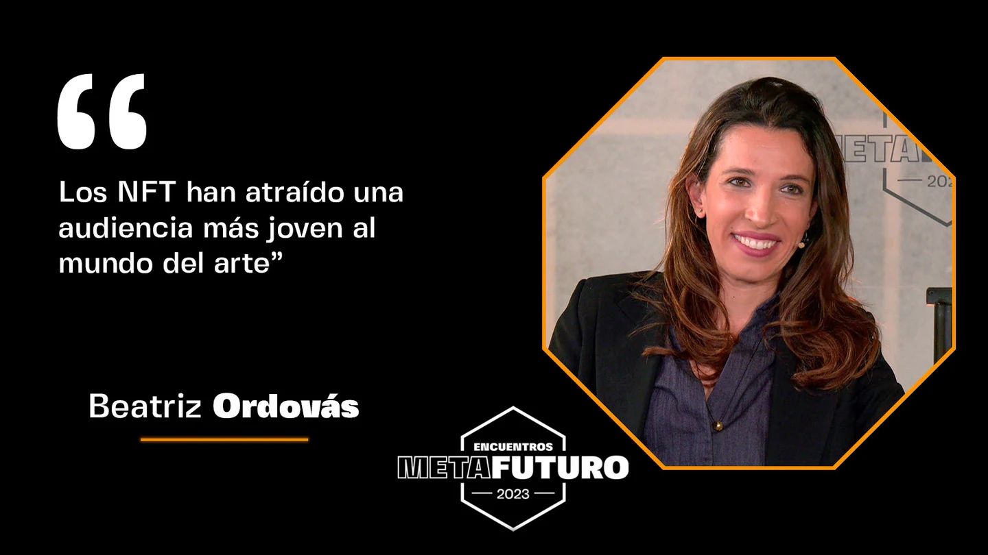 Beatriz Ordovás, directora de arte contemporánea de Christie's en España Beatriz Ordovás, directora de arte contemporánea de Christie's en España