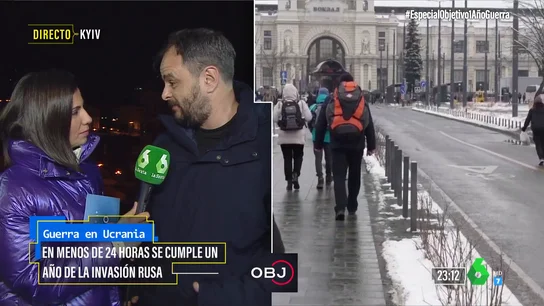 Alberto Sicilia recuerda los últimos días en Ucrania antes de las bombas: "Nadie sabía que era el último fin de semana" OBJETIVO El relato de Felipe Alberto Sicilia recuerda los últimos días en Ucrania antes de las bombas: "Nadie sabía que era el último fin de semana"después de un año informando sobre la guerra en Ucrania: "Muchos no sabían que serían su último fin de semana"