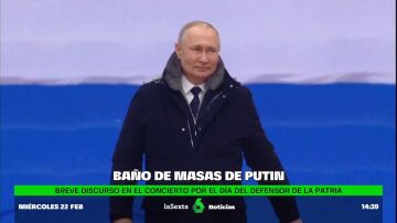 Putin acto Moscú