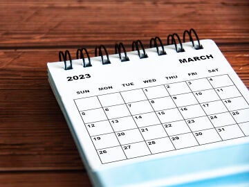 Calendario del mes de marzo