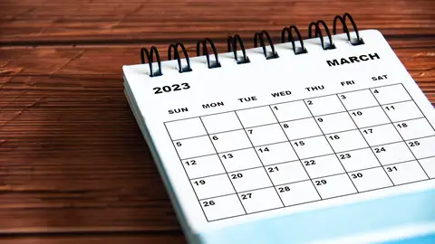 Calendario del mes de marzo Calendario del mes de marzo