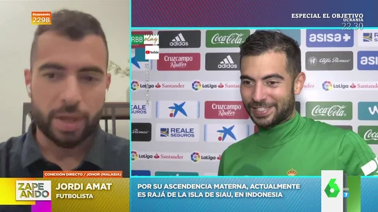 De futbolista a príncipe en Indonesia: Jordi Amat desvela cómo ha cambiado su vida De futbolista a príncipe en Indonesia: Jordi Amat desvela cómo ha cambiado su vida