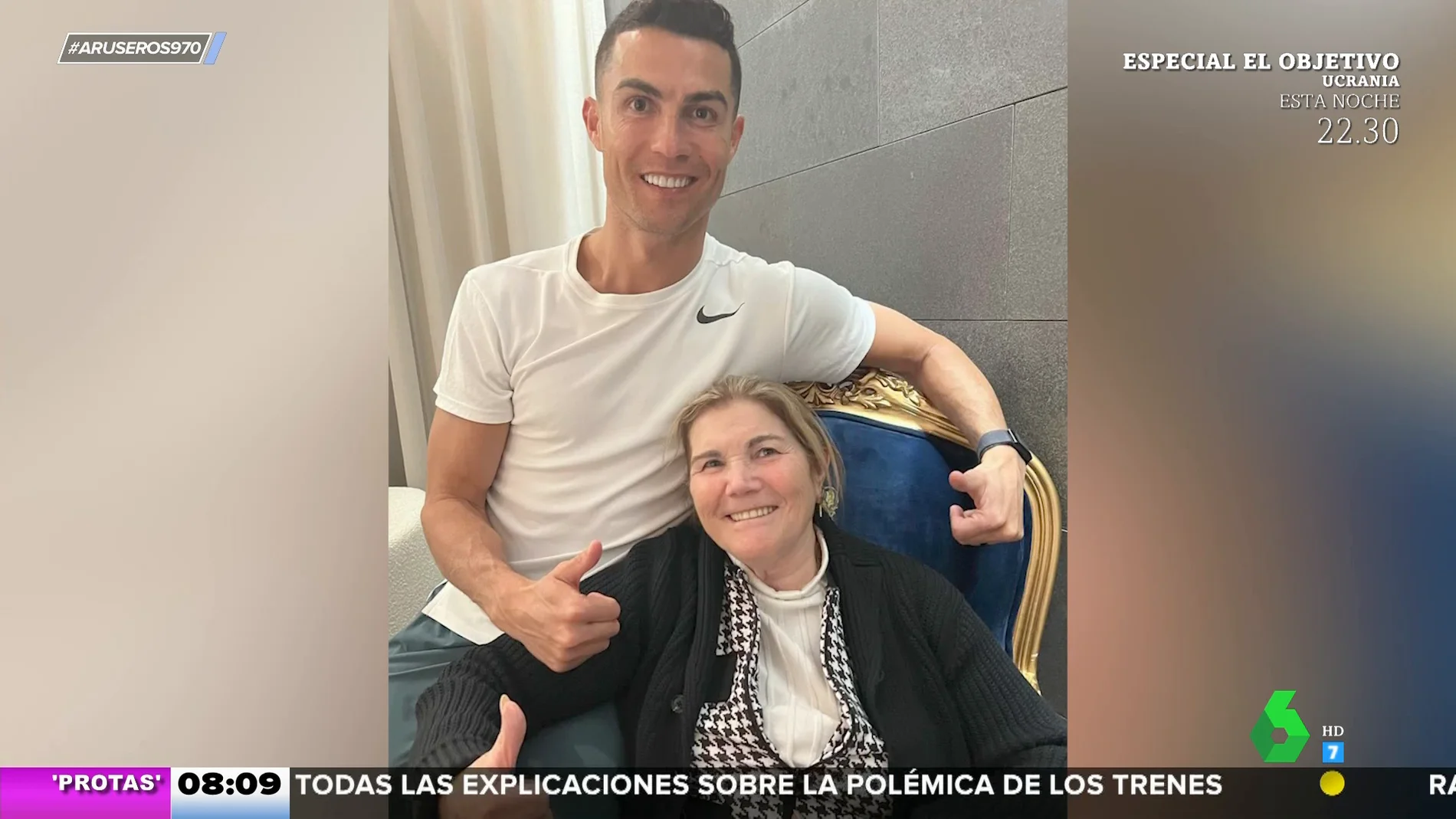 Georgina hace las paces (por fin) con la madre de Cristiano Ronaldo