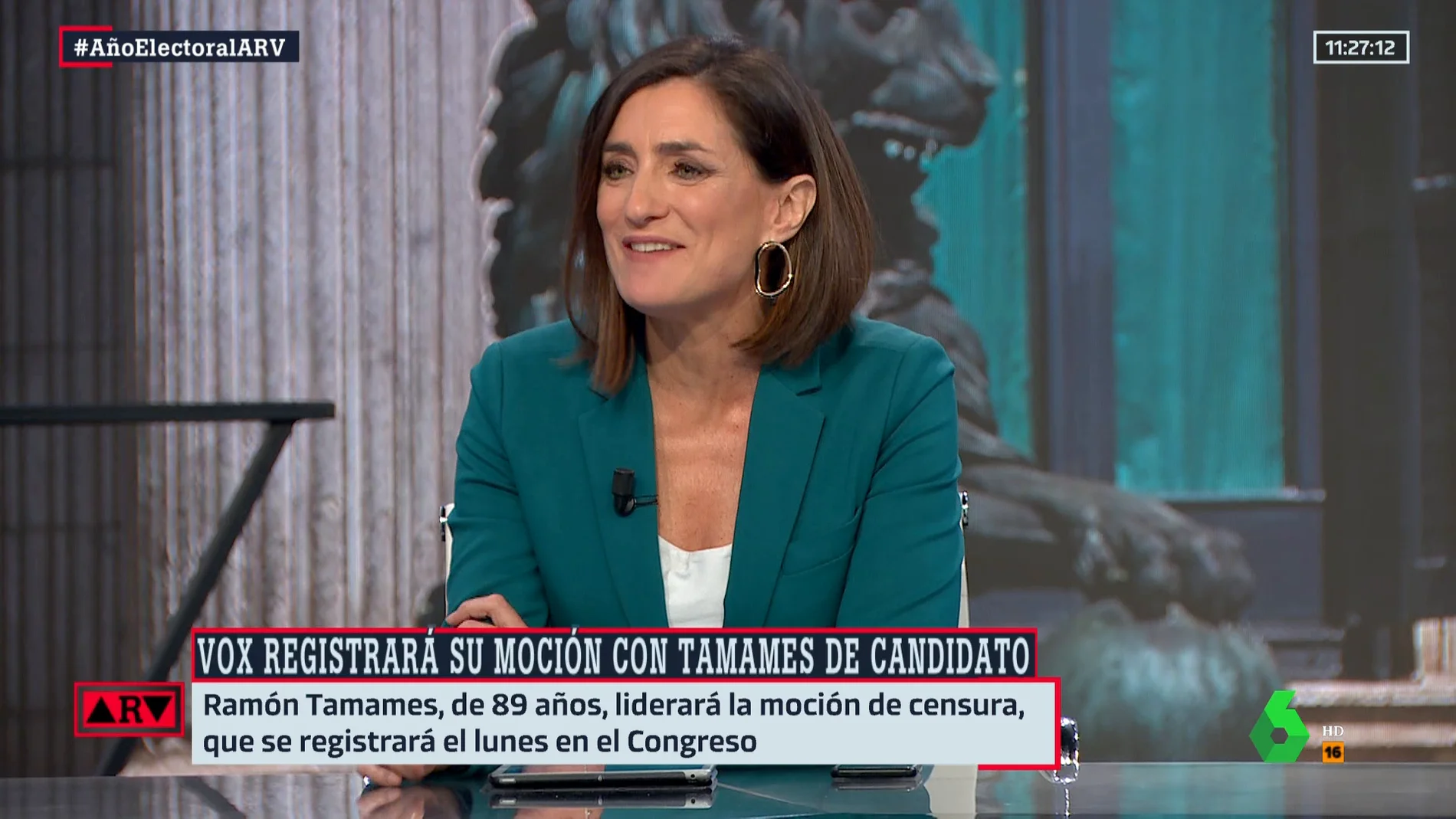 Sandra León explica por qué la moción de censura de Vox es 'low cost': "Devalúa un procedimiento de control al Gobierno"
